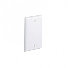 PLACA DE PARED LINKEDPRO, CIEGA, BLANCO, LP-FP-107