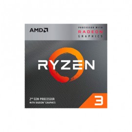 PROCESADOR AMD RYZEN 3 3200G S-AM4 3.6GHZ GRAFICOS RADEON VEGA 8 YD320GC5FIBOX