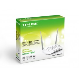 PUNTO DE ACCESO TP-LINK TL-WA801ND CHIPSET ATHEROS N300MBPS 2ANT DES 4DBI TL-WA801ND