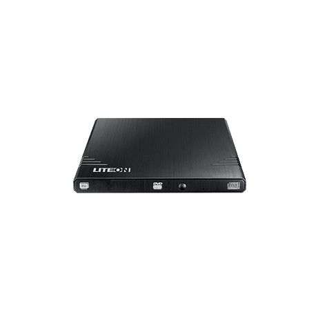 QUEMADOR DE DVD LITE ON EXTERNO 8X SPEED SLIM NEGRO, 2.0