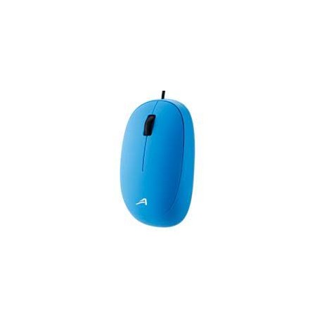 RATON ACTECK AC-928861, ALAMBRICO, USB, AZUL