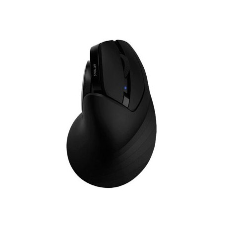 RATON ACTECK ERGONOMICO VERTICAL OPTIMIZE MI690, INALAMBRICO, 2400DPI, NEGRO, AC-933049