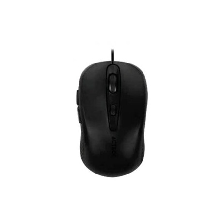 RATON ACTECK OPTIMEZE MM271, ALAMBRICO, USB, NEGRO, AC-932646