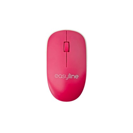 RATON EASY LINE EL-995135 INALAMBRICO, USB, MAGENTA