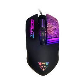 RATON GAMER OCELOT OGMM02, OPTICO, ALAMBRICO, USB, 3200 DPI, NEGRO