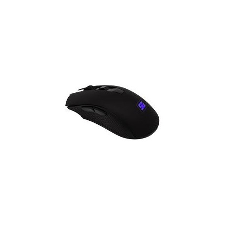 RATON GAMER VORAGO MO-600, OPTICO, INALAMBRICO, USB, 2400 DPI, NEGRO