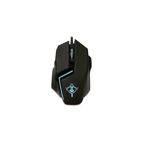 RATON GAMER YEYIAN SABRE SERIE 1001, OPTICO, ALAMBRICO, USB, 3200 DPI, NEGRO, MO1001