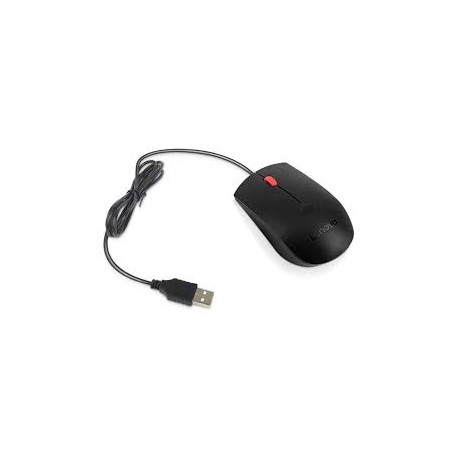 RATON LENOVO 4Y50Q64661, ALAMBRICO, USB, 1600 DPI, NEGRO