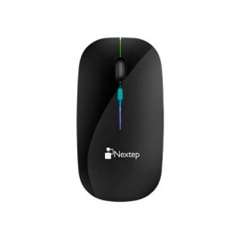 RATON NEXTEP NE-412N, INALAMBRICO, USB, RGB, NEGRO