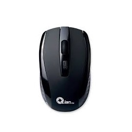 RATON QIAN QAMI18001, INALAMBRICO, USB, NEGRO