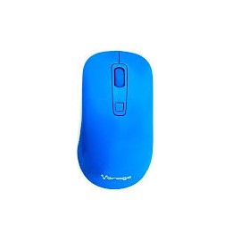 RATON VORAGO MO-207 OPTICO, INALAMBRICO, USB, AZUL, MO-207-BL