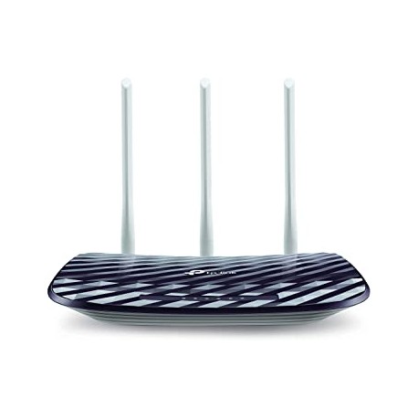 ROUTER TP-LINK AC750 ARCHER C20W BANDA DUAL INALAMBRICO 4XRJ-45, 3 ANTENAS