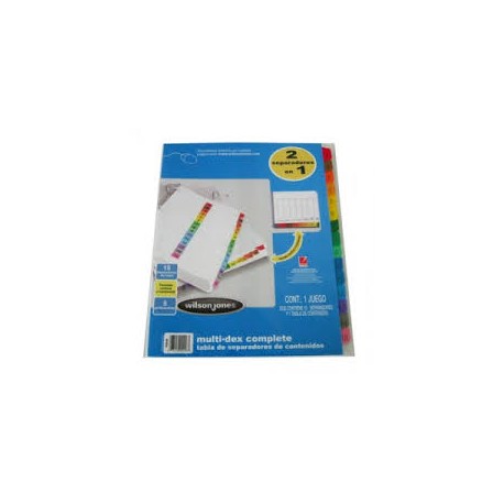 SEPARADOR ACCO 446 MULTIDEX BASIC 15 DIVISIONES