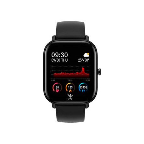 SMART WATCH PERFECT CHOICE KARVON WATCH, BLUETOOTH 4.2, ANDROID/IOS, NEGRO, PC-270065