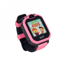 SMARTWATCH GHIA GAC-183R KIDS, BLUETOOTH, ANDROID/IOS, TOUCH, ROSA-NEGRO
