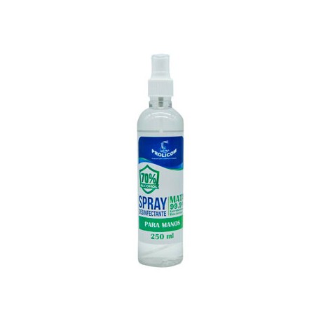 SPRAY PROLICOM DESINFECTANTE PARA MANOS 250ML