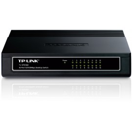 SWITCH TP-LINK TL-SF1016D, 10/100MBPS, 3.2GBITS/S, 16 PUERTOS, NO ADMINISTRABLE