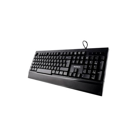 TECLADO ACTECK AC-916608, ALAMBRICO, USB, NEGRO