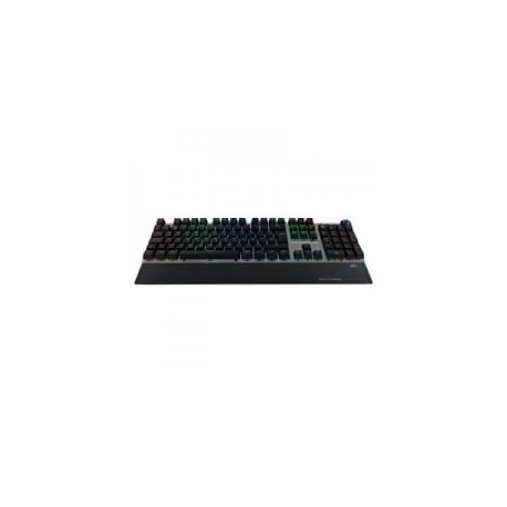 TECLADO GAMER BALAM RUSH APOLO BR-931359 LED, ALAMBRICO, NEGRO