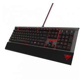 TECLADO GAMER VIPER GAMING V730 LED, MECANICO, SWITCH KAILH BROWN, ALAMBRICO, INGLES, NEGRO, PV730MBULGM