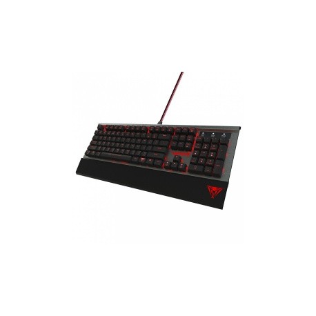 TECLADO GAMER VIPER GAMING V730 LED, MECANICO, SWITCH KAILH BROWN, ALAMBRICO, INGLES, NEGRO, PV730MBULGM