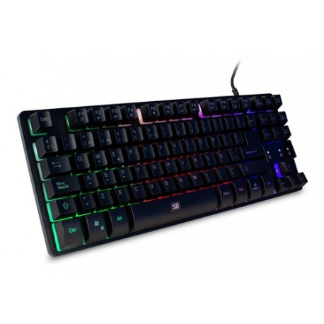 TECLADO GAMER VORAGO KB-503 ALAMBRICO USB LED