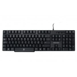 TECLADO PERFECT CHOICE ANTIDERRAMES, ALAMBRICO, USB, NEGRO, PC-200970