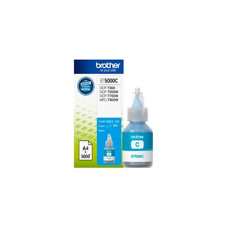 TINTA BROTHER BT5001C CYAN RENDIMIENTO ULTRA