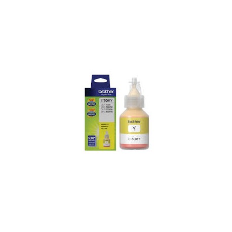 TINTA BROTHER BT5001Y AMARILLA RENDIMIENTO ULTRA