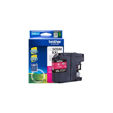 TINTA BROTHER LC505M XXL MAGENTA ALTO RENDIMIENTO
