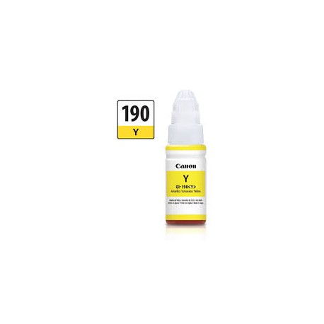 TINTA CANON GI-190 AMARILLO TINTA CONTINUA