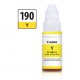 TINTA CANON GI-190 AMARILLO TINTA CONTINUA