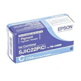 TINTA EPSON TM-C3500 CYAN SJIC22PC