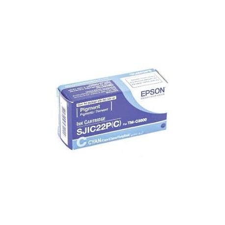 TINTA EPSON TM-C3500 CYAN SJIC22PC