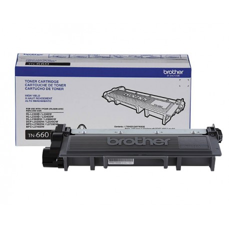 TONER BROTHER TN660 NEGRO, 2600 PAGINAS