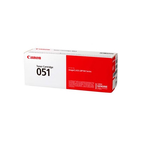 TONER CANON 051 NEGRO, 1700 PAGINAS, 2168C001AA