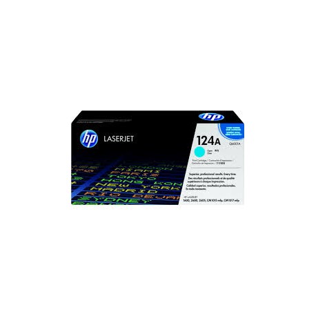 TONER HP Q6001A 124A CYAN, 2000 PAGINAS