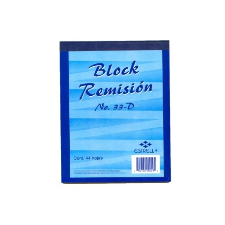 BLOCK ESTRELLA DE REMISION