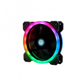 VENTILADOR GAME FACTOR OPTICAL, 120MM, 1500 RPM, REQUIERE KIT FKG400, RGB, NEGRO, FG-400