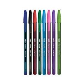 BOLIGRAFO BIC PRESICION Y SUAVIDAD VARIOS COLORES 0.7MM