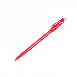 BOLIGRAFO ERASER MATE PUNTO MEDIANO ROJO
